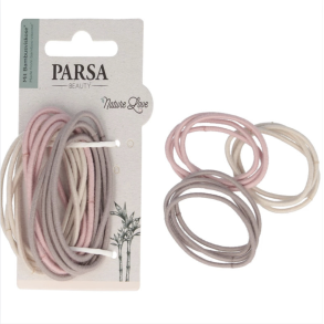 Elastikker l 12 stk l PARSA Beauty l Bamboo l Hr l 