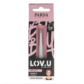 Pincet l PARSA Beauty l Mint l Med Skr Gribeflader l 