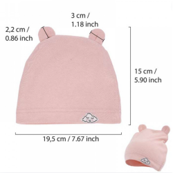 Hat l Baby hat med re l PARSA Beauty l Baby l Lyserd l 