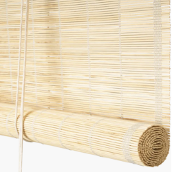 Gardin l Bambus l 140 x 160 cm l Skinbjerg design l 