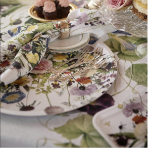 Stofserviet l Flower Garden l Hr l Jim Lyngvild l 