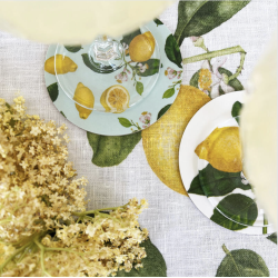 Glasbrik l Citroner l 4 pk l 