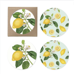 Glasbrik l Citroner l 4 pk l 