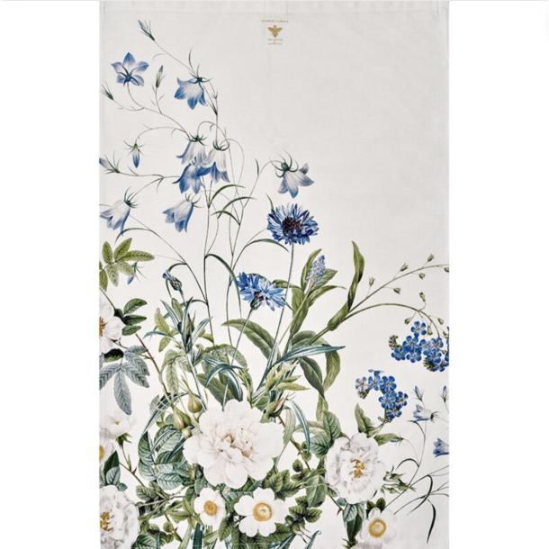 Viskestykke l Blue Flower Garden l Jim Lyngvild l