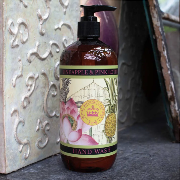 Hndsbe l Flydende l Pineapple &amp; Pink Lotus l 500ml l Vegan l