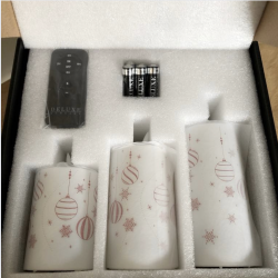 LED Lys l Deluxe l Giftbox l Inkl Batterier l Inkl. Fjernbetjening l Jul l 