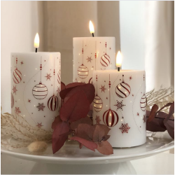 LED Lys l Deluxe l Giftbox l Inkl Batterier l Inkl. Fjernbetjening l Jul l 