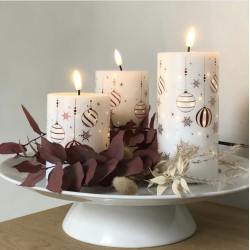 LED Lys l Deluxe l Giftbox l Inkl Batterier l Inkl. Fjernbetjening l Jul l 