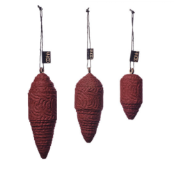 Jule dekoration l St af 3 l Rd l Oohh l Lbech Living l Jul l 