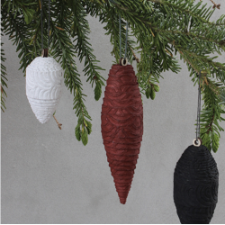 Jule dekoration l St af 3 l Rd l Oohh l Lbech Living l Jul l 