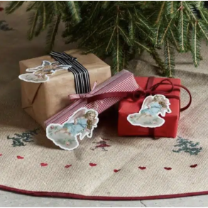 Juletr's Tppe l Speedtsberg l D120 l Med Broderinger l 