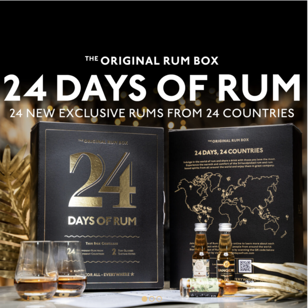 Julekalender l Rom l Black Edition l 2024 l 24 days of Rum l