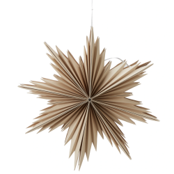 Stjerne l Jul l LED l Sand l Papir l Wikholmform l 60 cm l 