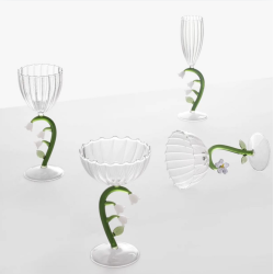 Glas l Champagne l Pink Flower l Ichendorf l Botanica l 