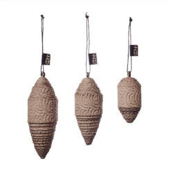 Jule dekoration l St af 3 l Natur l oohh l Lbech Living l Jul l 