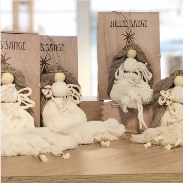 Engel ophng l Macrame l Handmade l Naturaleza l 25cm l 