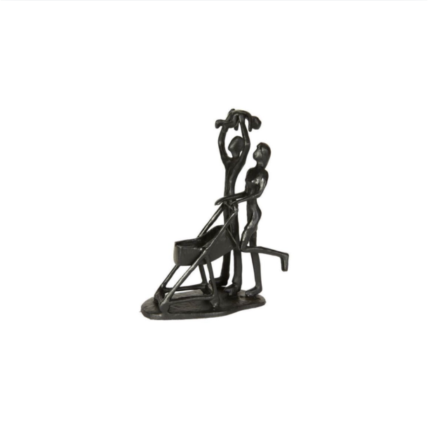 Figur l Metal l Familie l 15 x 8 x 20IVY FAMILIE 15X8X20CM Bolig