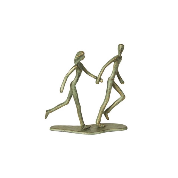 Figur l Metal l Par l Lber l 18 cm l Speedtsberg l