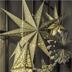 Stjerne l Julestjerne l Papir l D40 cm l Jul l Speedtsberg l 