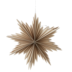 Stjerne l Papir l Sand l Jul l LED l 50 l Wikholmform l 