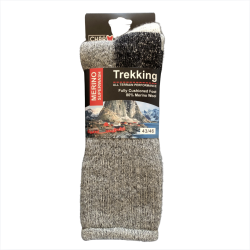 Uldsokker l Nr 02 l Trekking l 85% Merino uld l 