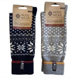 Uldsokker l Nr 47 l Vlg mellem 2 farver l Certificeret OEKO-TEX l 70% Uld l 