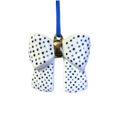 Juleophng l Sljfe l Julepynt l 7cm l Heinen Delfts Blauw l