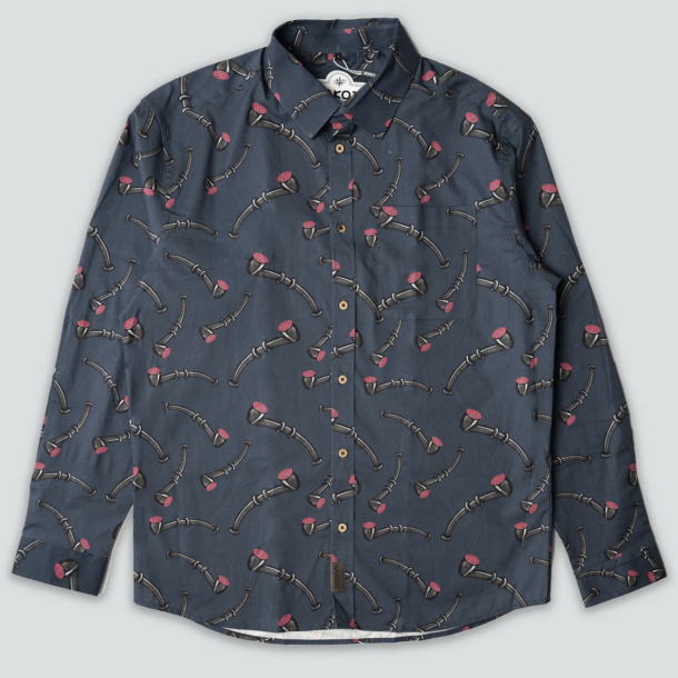 Skjorte l Lakridspibe l LS Shirt l Mood Indigo l Lakor l