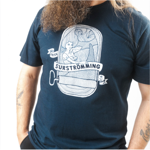 T-Shirt l Surstrmning l Blueberry l LAKOR l 