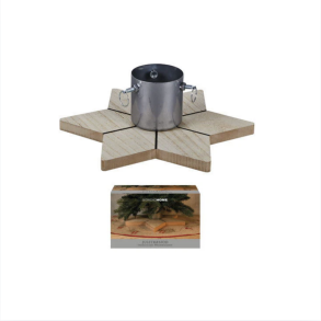 Juletrs fod l Tr l Jul l H15 x D47 cm l DetGamleApotek l 