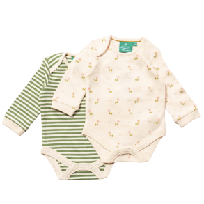 Body'er I st med 2 stk l Baby & brnetj l koloisk l Little Green Radicals l 