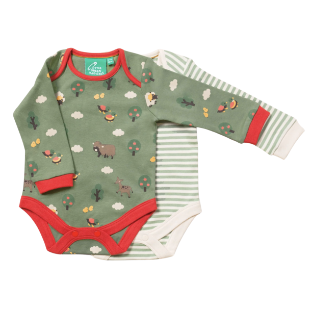 Body l St med 2 stk l Baby &amp; brnetj l kologisk l Little Green Radicals l 