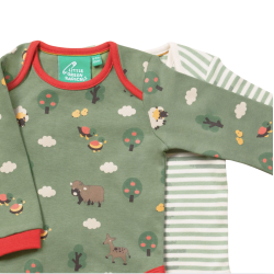 Body l St med 2 stk l Baby &amp; brnetj l kologisk l Little Green Radicals l 