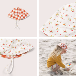 Solhat l Vendbar l Spring l Baby &amp; brn l kologisk l Little Green Radicals l 