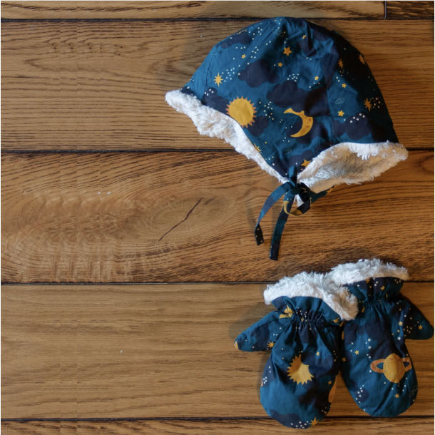 Hue &amp; handsker l St l Baby og brn l Saturn Nights l kologisk l Little Green Radicals l 