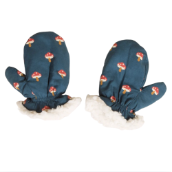 Vanter | Baby &amp; Brn | Vanter med svampe print l kologisk l Little Green Radicals |