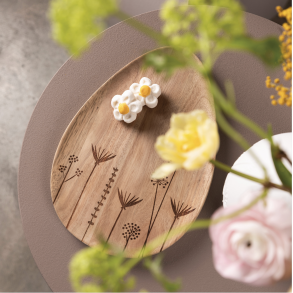 Bakke l Pske bakke l 21x30 cm l Natur l Rder l 