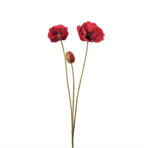 Valmue l Valmue bundt l Kunstige blomster l Evigheds blomst l Mr Plant l 