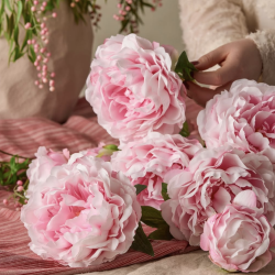 Pion l Lyserd l Kunstige blomster l Evigheds blomst l Mr Plant l 