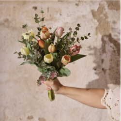 Tulipan l Gul l 36cm l Kunstige blomster l Evigheds blomst l MrPlant l 