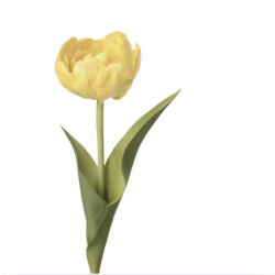 Tulipan l Gul l 36cm l Kunstige blomster l Evigheds blomst l MrPlant l 