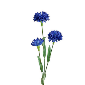 Blklint l Bl l Kunstige blomster l Evigheds blomst l 50cm l MrPlant l 