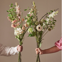 Pil l Grn &amp; brun l 36 cm l Kunstige blomster l Evigheds gren l Mr Plant l 