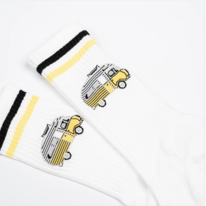 Strmper l Sokker l Sun Camper Socks l Hvid l Accessories l Lakor l 