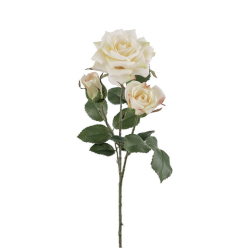 Evighedsblomst l Kunstig blomst l Rose l Gul l 55 cm l Mr Plant l 