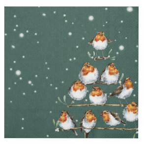 Servietter | Wrendale | Rockin Robins