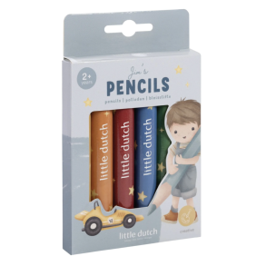 Farveblyanter | Pakke med 6 stk | Jim | Little Dutch