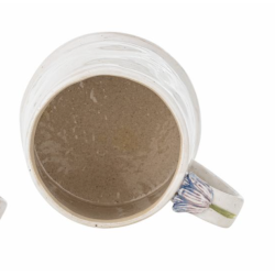 Krus i stent�j med lilla blomstermotiv fra Bloomingville