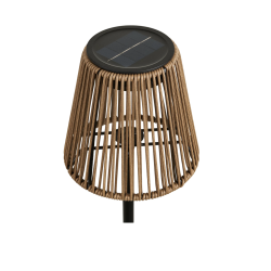 Lampe, genopladelig med integreret solcelle fra House Nordic 