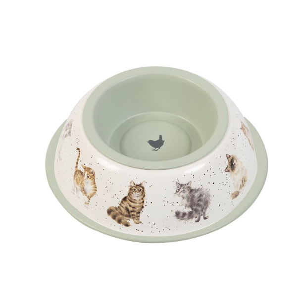 Madsk�l til katte I Wrendale 